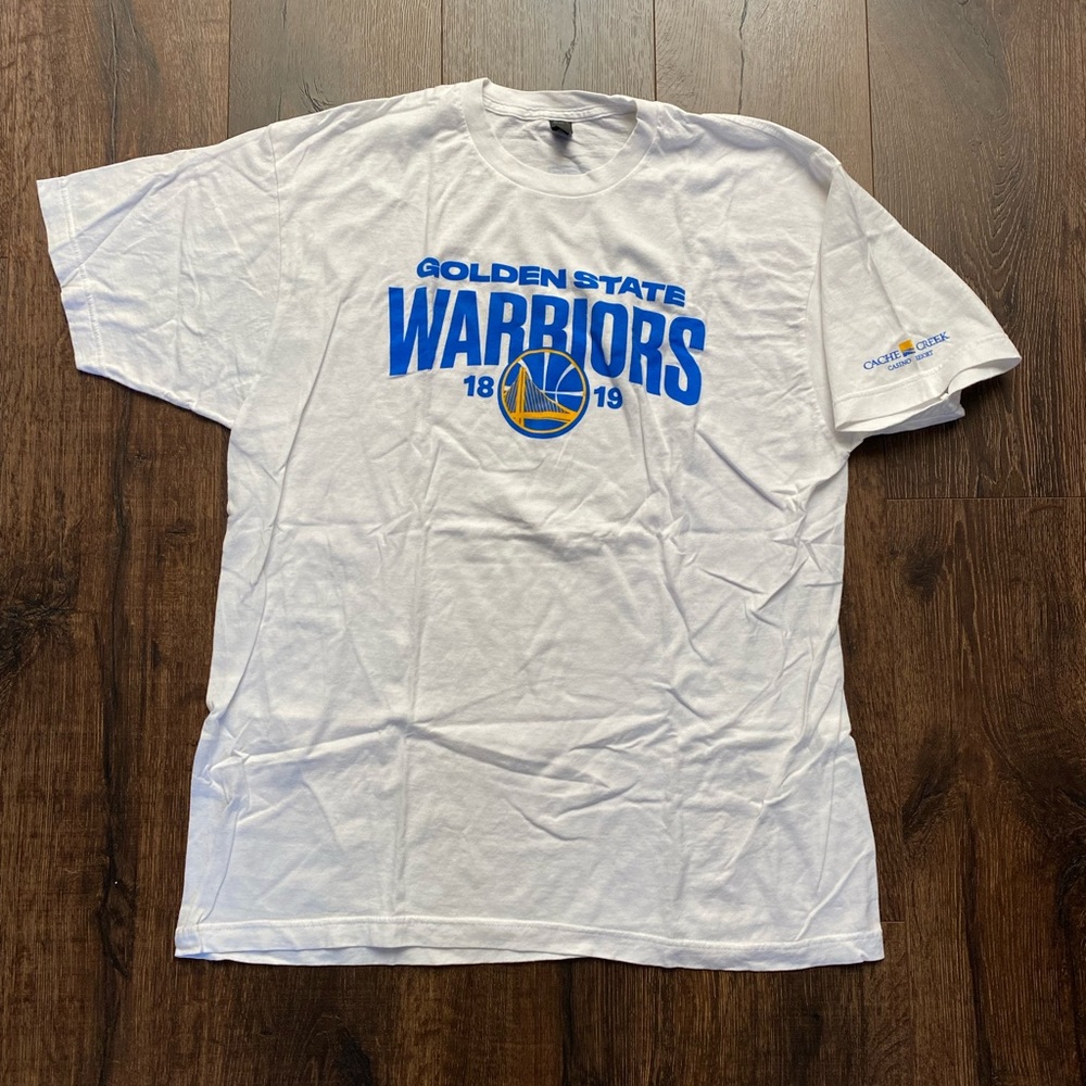 Golden State Warriors promo t-shirt from 2018/2019 season